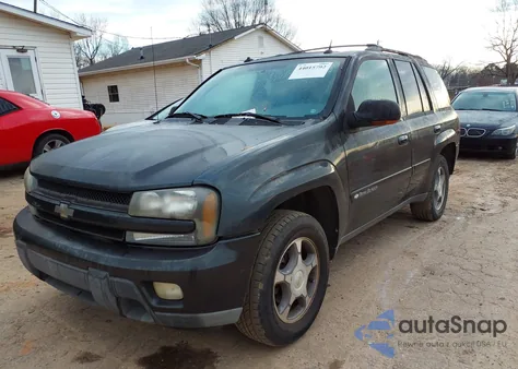 2004 Chevrolet Trailblazer Lt from USA, damaged, VIN 1GNDS13S742316785